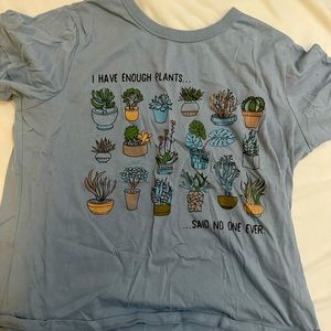 Cute plant shirt